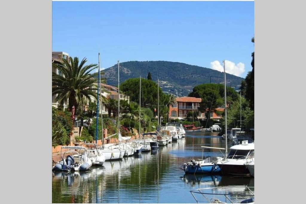 2 Bedrooms, 15 Min Walk To Beach, Ac, Pool & Fiber Internet In A Quiet, Private Gated Domain 5Kms To St Tropez Коголен Екстериор снимка